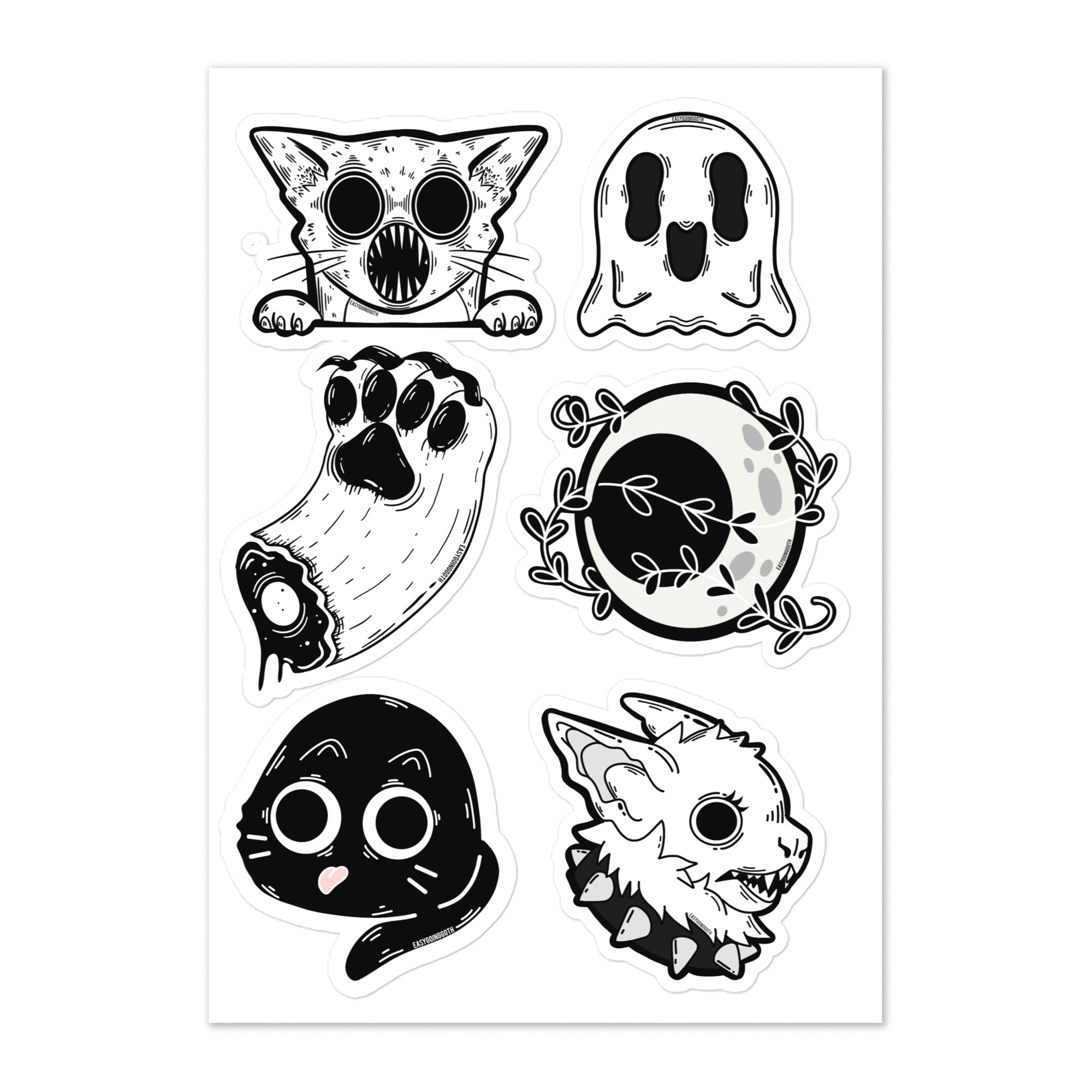 Silly Goth Collection Sticker Pack EGG silly-goth-collection-sticker-pack-egg